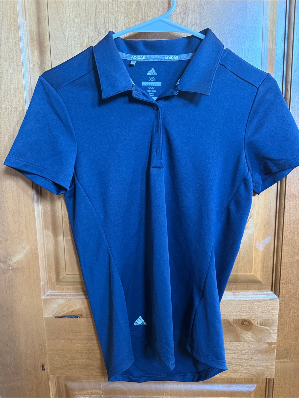 adidas Women's Navy Polo Golf Shirt